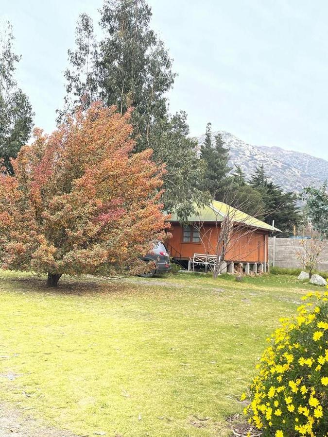סאן חוזה דה מאייפו Cabanas Los Olmos מראה חיצוני תמונה